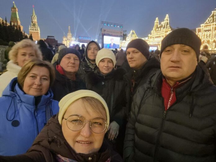 Подольская делегация посетила митинг-концерт на Красной площади  Подольская делегация посетила митинг-концерт на Красной площади