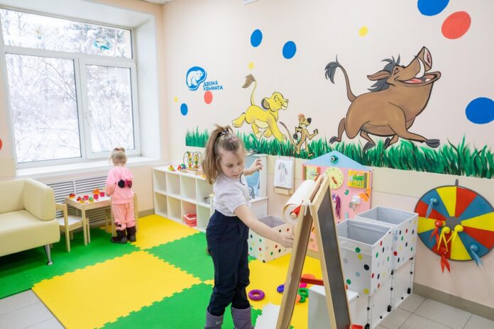 Современная детская игровая комната открылась в амбулаторном отделении Федюково Современная детская игровая комната открылась в амбулаторном отделении Федюково