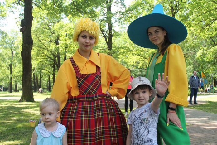 Детский праздник «Моя Россия» состоялся в парке «Дубрава»