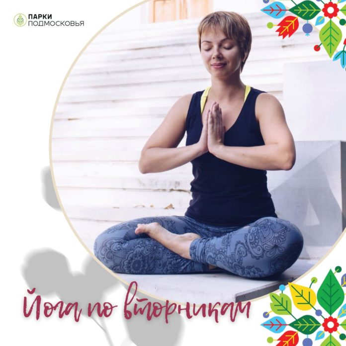 Бесплатные занятия йогой проводятся в парке имени В. Талалихина Бесплатные занятия йогой проводятся в парке имени В. Талалихина