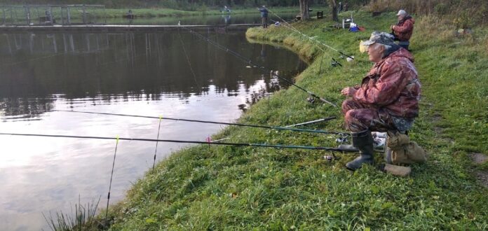 Соревнования по рыбной ловле среди ветеранов прошло в Подольске