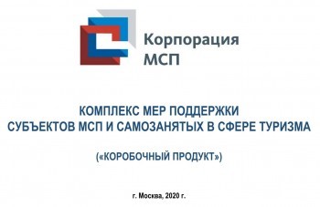 О поддержке субъектов МСП и самозанятых в сфере туризма