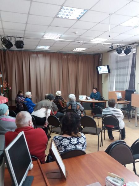 В библиотеке № 26 прошла познавательная встреча В библиотеке № 26 прошла познавательная встреча