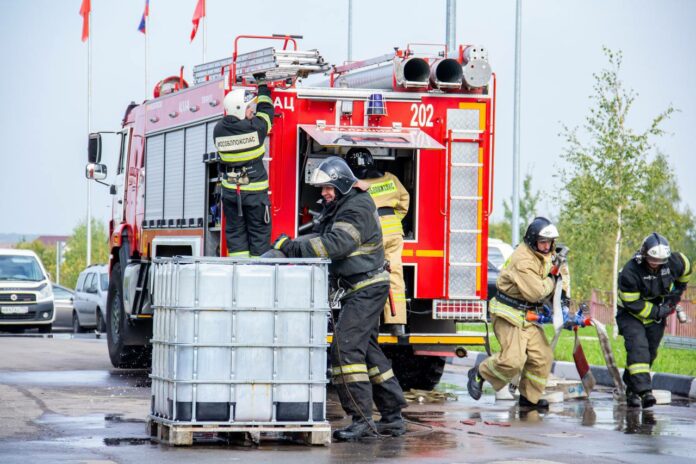 В Подольске прошел заключительный этап региональных соревнований среди пожарных В Подольске прошел заключительный этап региональных соревнований среди пожарных