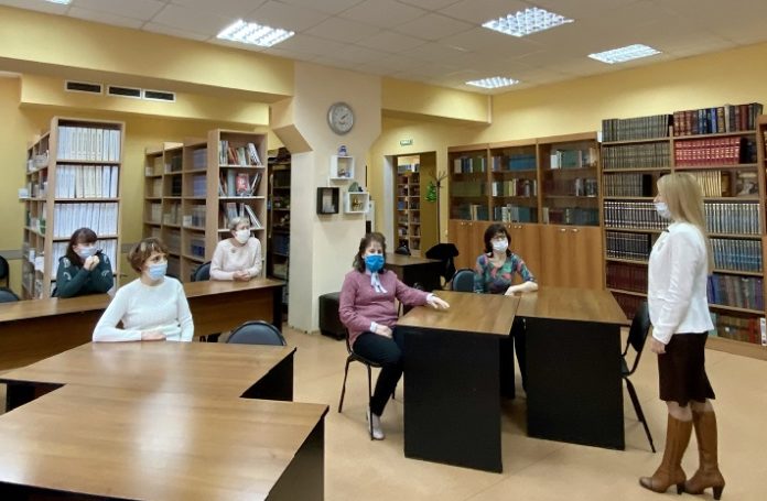 Представитель Уполномоченного по правам человека в Городском округе Подольск провела встречу с работниками центральной...