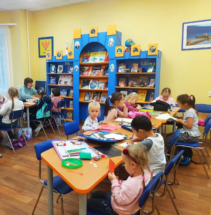 В библиотеке № 11 состоялось занятие «Мастер-фломастер»