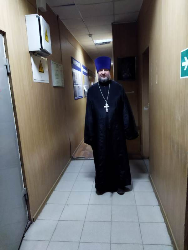 Настоятель Благовещенского храма деревни Матвеевское посетил УФСИН Подольска