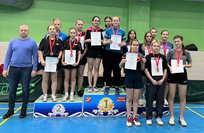 В командном первенстве Московский области подольские теннисисты выиграли призовые места