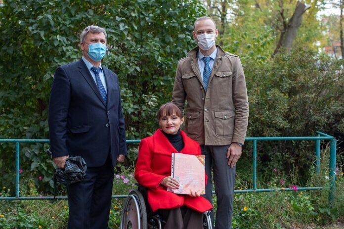 Надежда Штрекер, председатель Клуба молодых инвалидов «Эдельвейс» завоевала Гран-при конкурса «Колесница Победы»