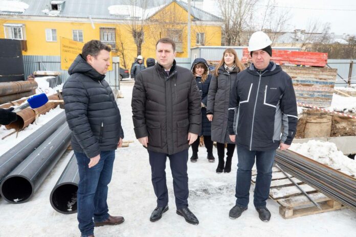 Ход строительства котельной на улице Почтовой проверил глава Подольска Ход строительства котельной на улице Почтовой проверил глава Подольска