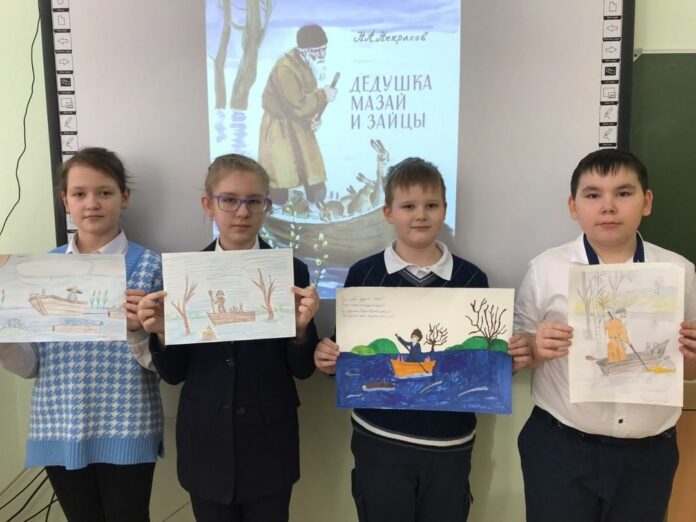 К 200-летию поэта Николая Некрасова более 100 мероприятий прошло в подольских школах