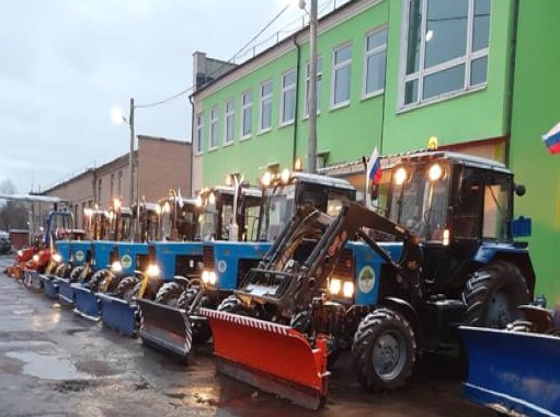 В Большом Подольске проводится подготовка коммунальной техники для летнего содержания территорий В Большом Подольске проводится подготовка коммунальной техники для летнего содержания территорий