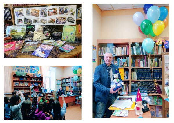 Творческая встреча с писателем Сергеем Анатольевичем Грачёвым прошла в Центральной детской библиотеке Творческая встреча с писателем Сергеем Анатольевичем Грачёвым прошла в Центральной детской библиотеке