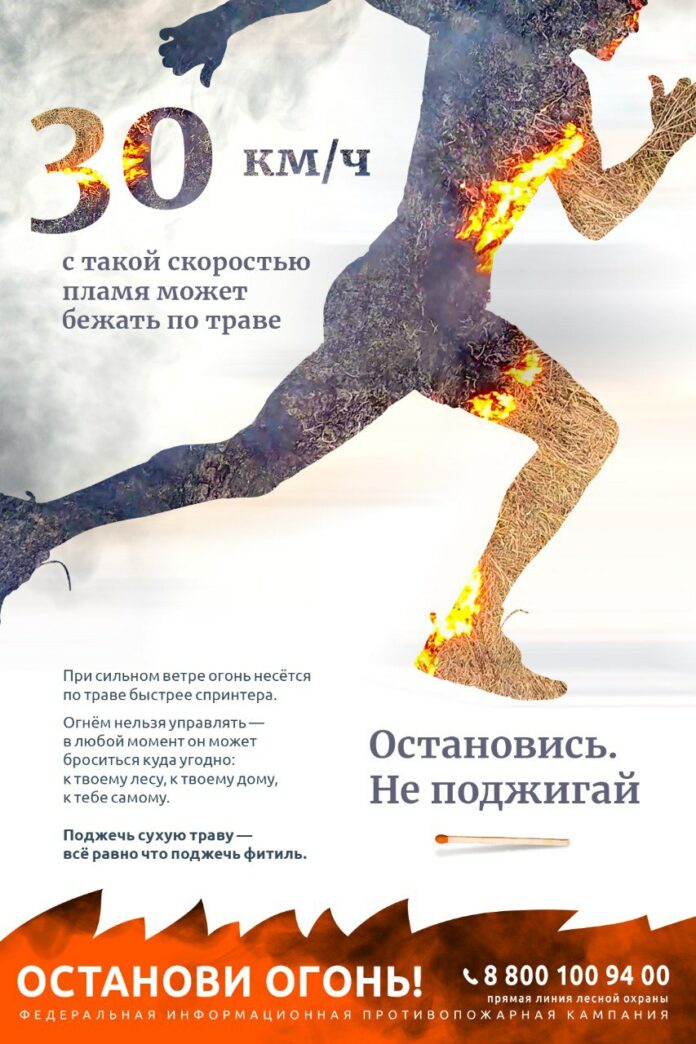 Противопожарная кампания «Останови огонь!» проходит в Подольске