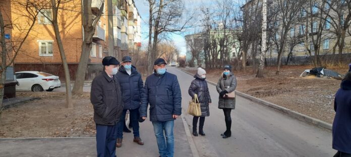 В микрорайоне Климовск прошла проверка многоквартирных домов по программе “Безопасный регион”