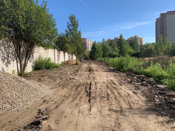 В Климовске продолжаются дорожные работы