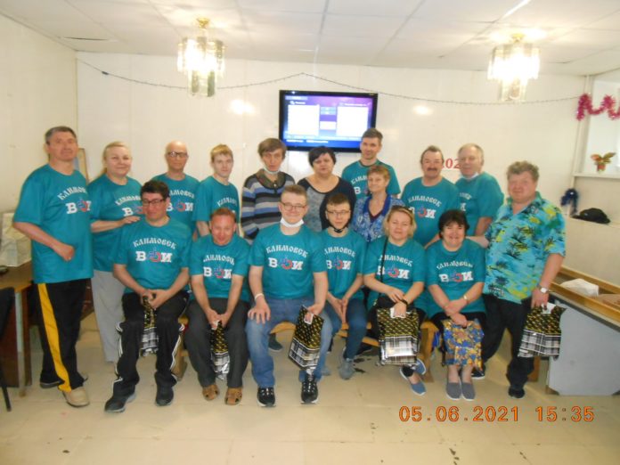 Соревнования по игре джакколо прошли Климовском обществе инвалидов