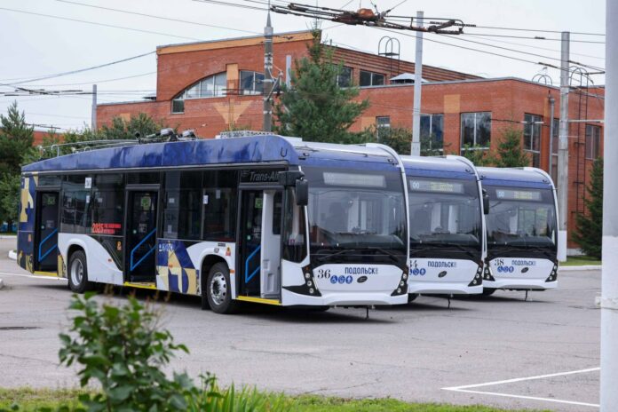 Три новых троллейбуса приобрел Подольск