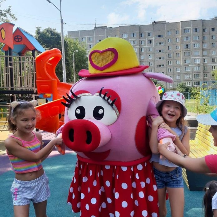 Прошло открытие детской площадки на ул. Веллинга в Подольске Прошло открытие детской площадки на ул. Веллинга в Подольске