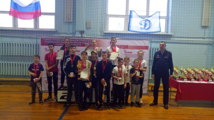 Юнармейцы из Подольска приняли участие в спортивных состязаниях фестиваля «Открытая Росгвардия»
