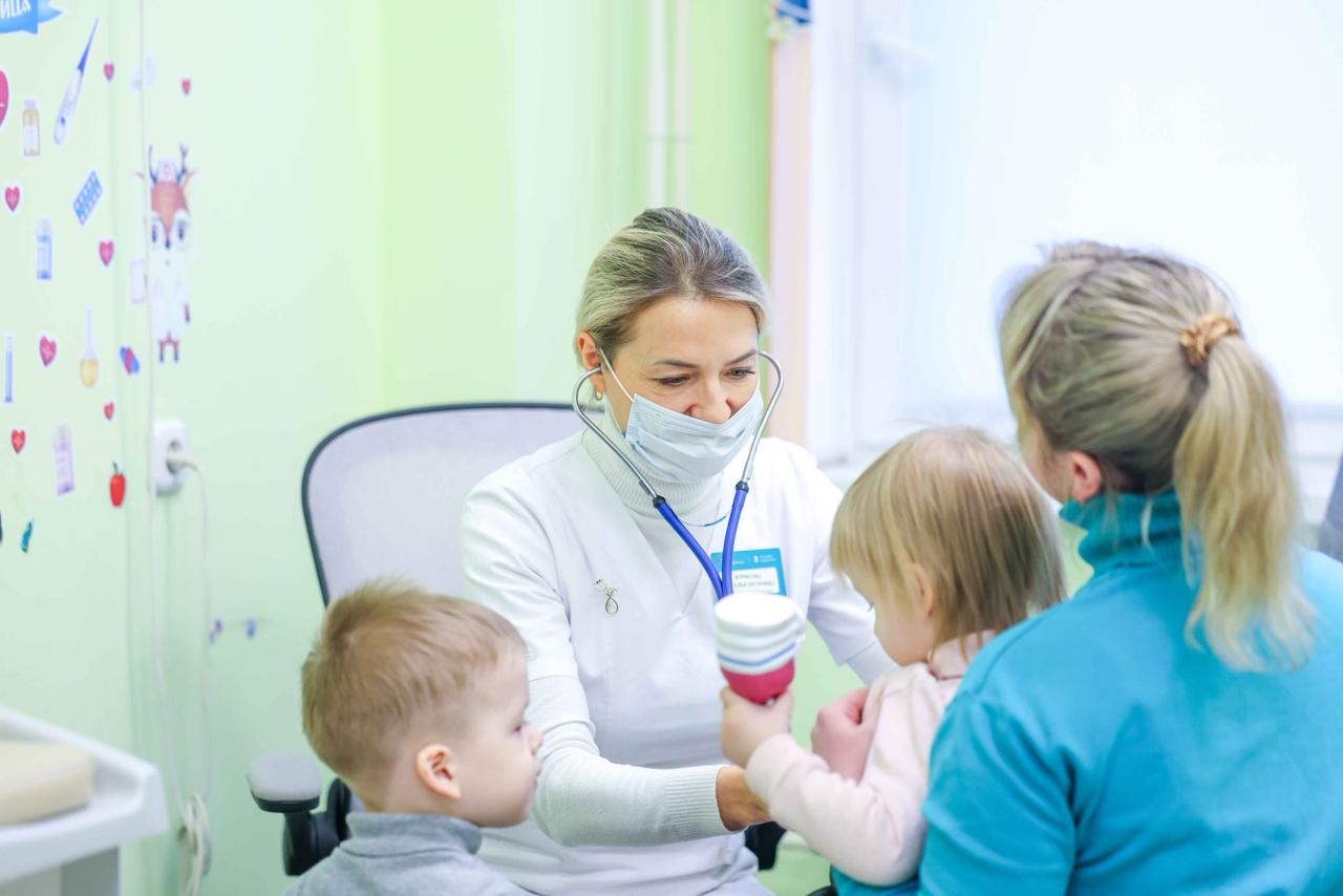 Годовой план профосмотров детей выполнен в Подольске на 98 %