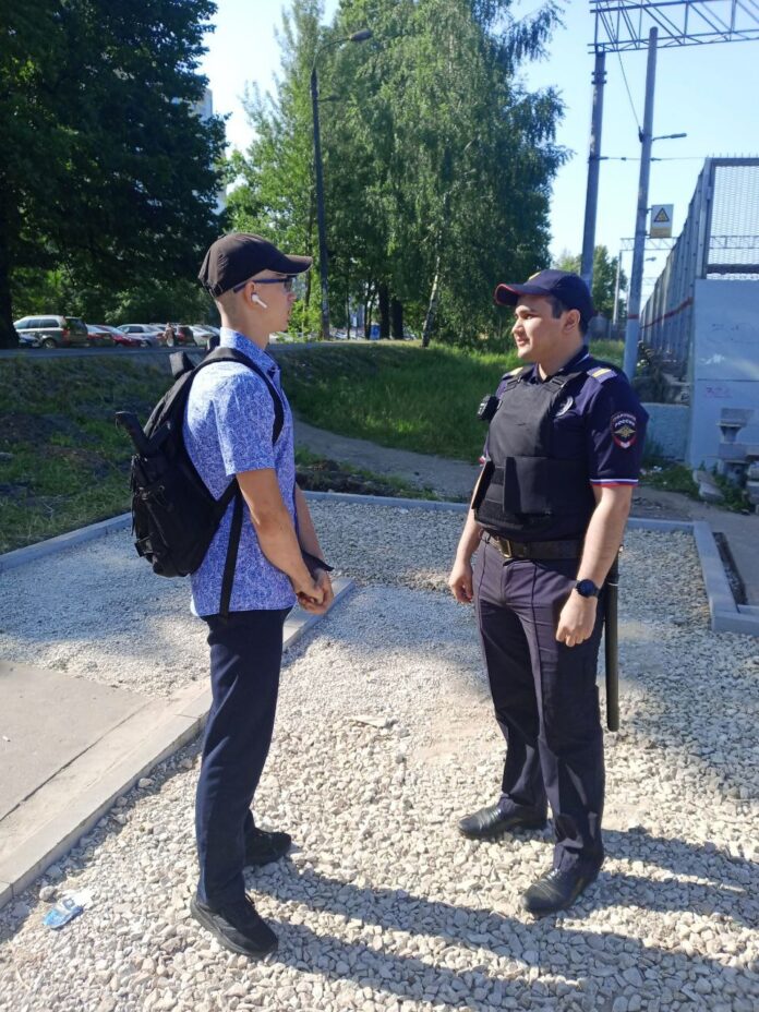 Профилактический рейд прошел на ж/д станции Львовская в Подольске Профилактический рейд прошел на ж/д станции Львовская в Подольске