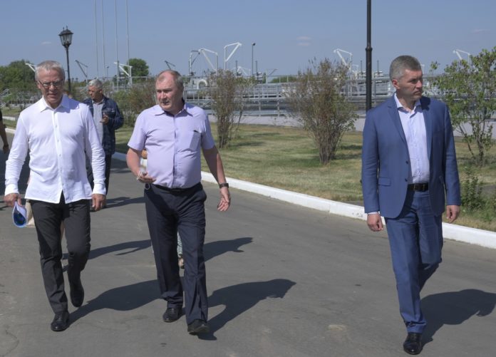 С работой реконструированных очистных сооружений Подольска ознакомился Вячеслав Фетисов С работой реконструированных очистных сооружений Подольска ознакомился Вячеслав Фетисов