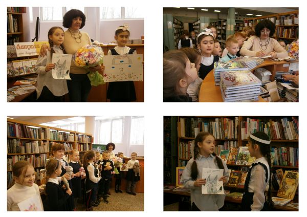 Встреча с детским писателем Ольгой Викторовной Малышкиной состоялась в библиотеке № 3 Встреча с детским писателем Ольгой Викторовной Малышкиной состоялась в библиотеке № 3