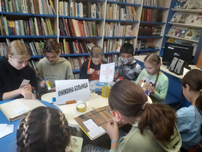 В детской библиотеке №6 прошло мероприятие «Книжкина больница» В детской библиотеке №6 прошло мероприятие «Книжкина больница»