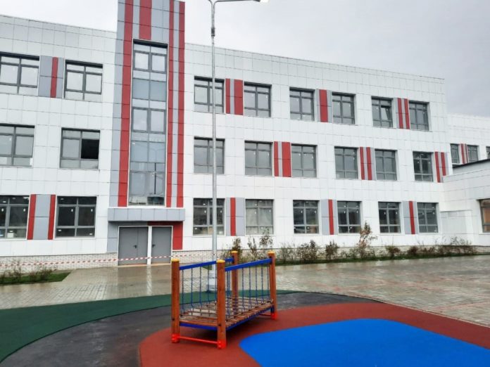 Новый корпус школы №13 в Большом Подольске готов на 80% Новый корпус школы №13 в Большом Подольске готов на 80%