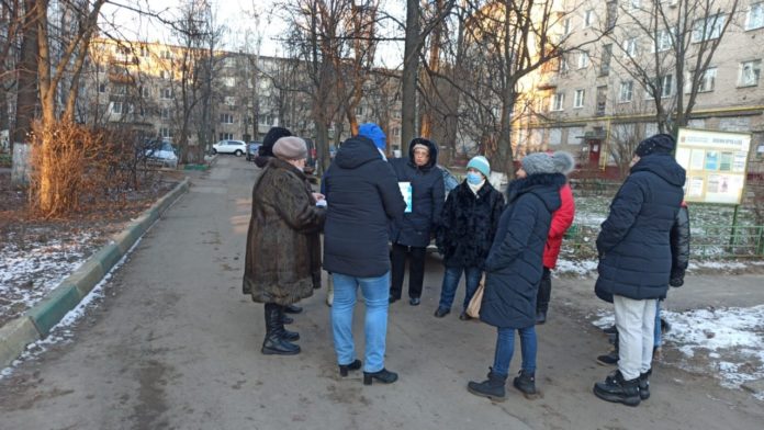 Комплексное благоустройство одного из дворов обсудили с жителями микрорайона Кутузово 7 декабря