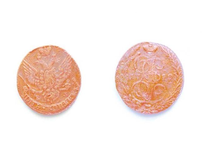 5 копеек эпохи Екатерины II 5 копеек эпохи Екатерины II