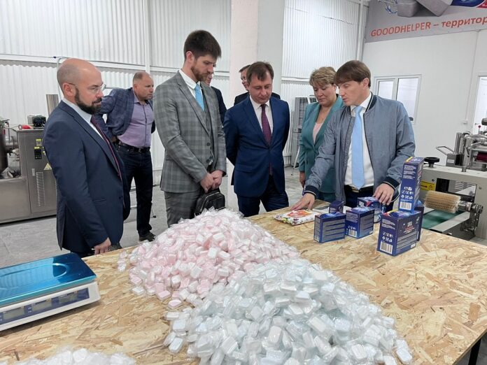 Новое производство бытовой химии заработало в Подольске Новое производство бытовой химии заработало в Подольске