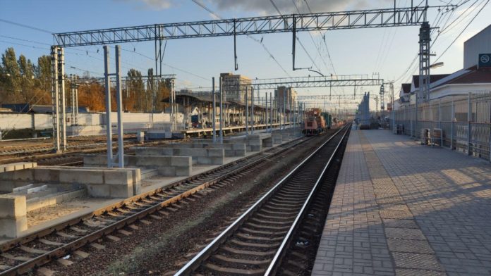 Подольск приводит в порядок станцию к запуску МЦД-2