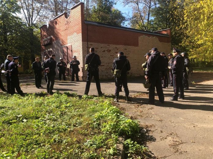 На территории Подольской клинической больницы № 3 проведена объектовая тренировка