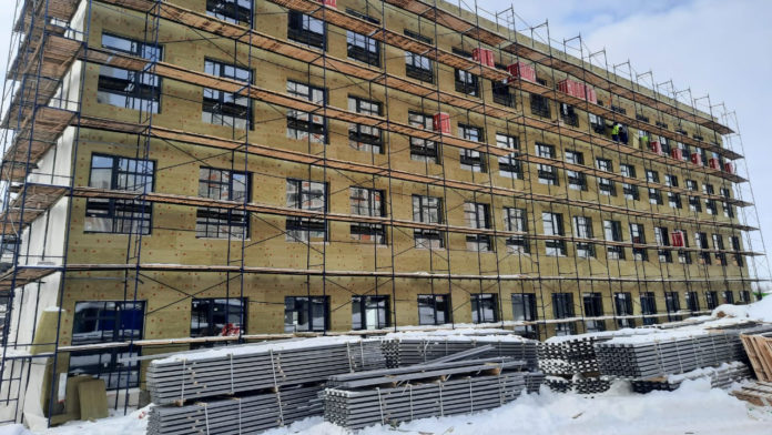 Строительство школы на Армейском проезде в микрорайоне Кузнечики планируют завершить в августе