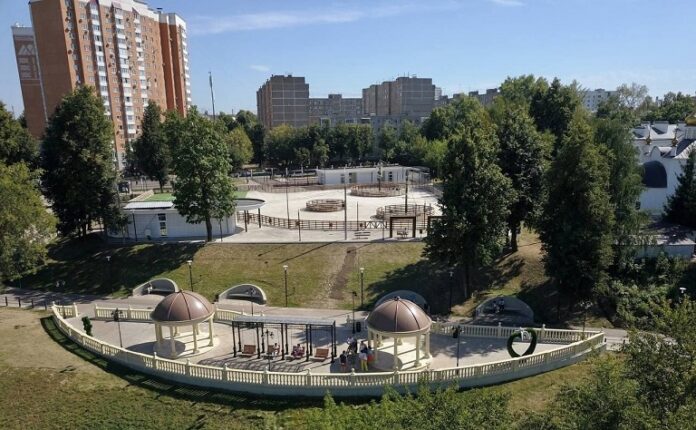 Благоустройство парка Талалихина завершится в 2023 г. Благоустройство парка Талалихина завершится в 2023 г.