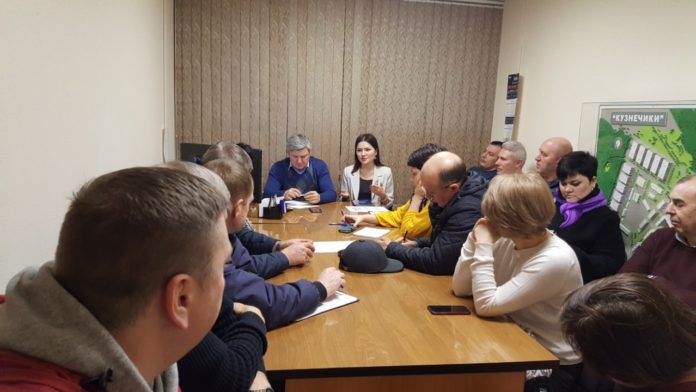 Встреча с председателями советов многоквартирных домов состоялась в микрорайоне Кузнечики