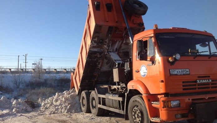 Места для снега определены