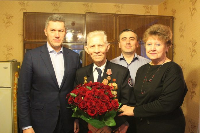 Подольчанина Валерия Павловича Репина поздравили с 95-летием