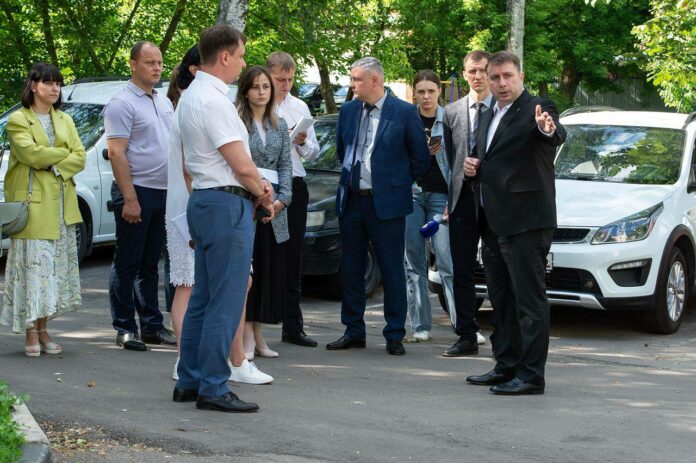 Обход территорий провели в микрорайоне Львовском г. о. Подольск Обход территорий провели в микрорайоне Львовском г. о. Подольск