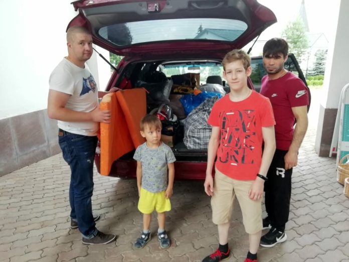 Гуманитарную помощь в Егорьевск и Переславль-Залесский отправили волонтеры из Подольска