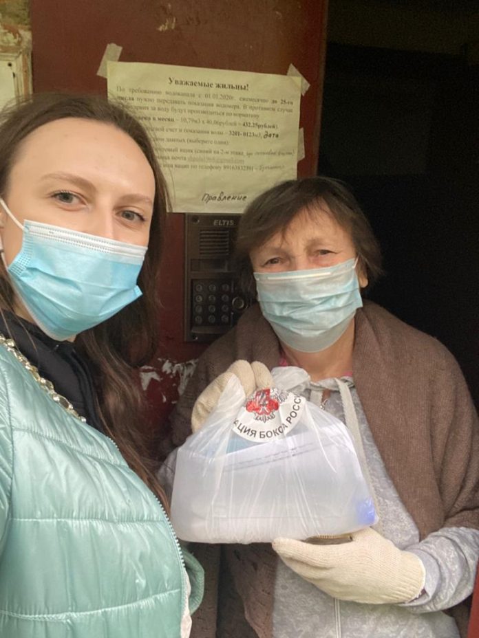 Молодогвардейцы и активисты Подольска участвуют в реализации проекта «Старшее поколение»