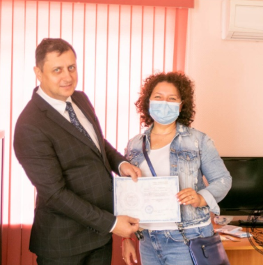 В Подольском центре занятости торжественно вручили удостоверения о повышении квалификации