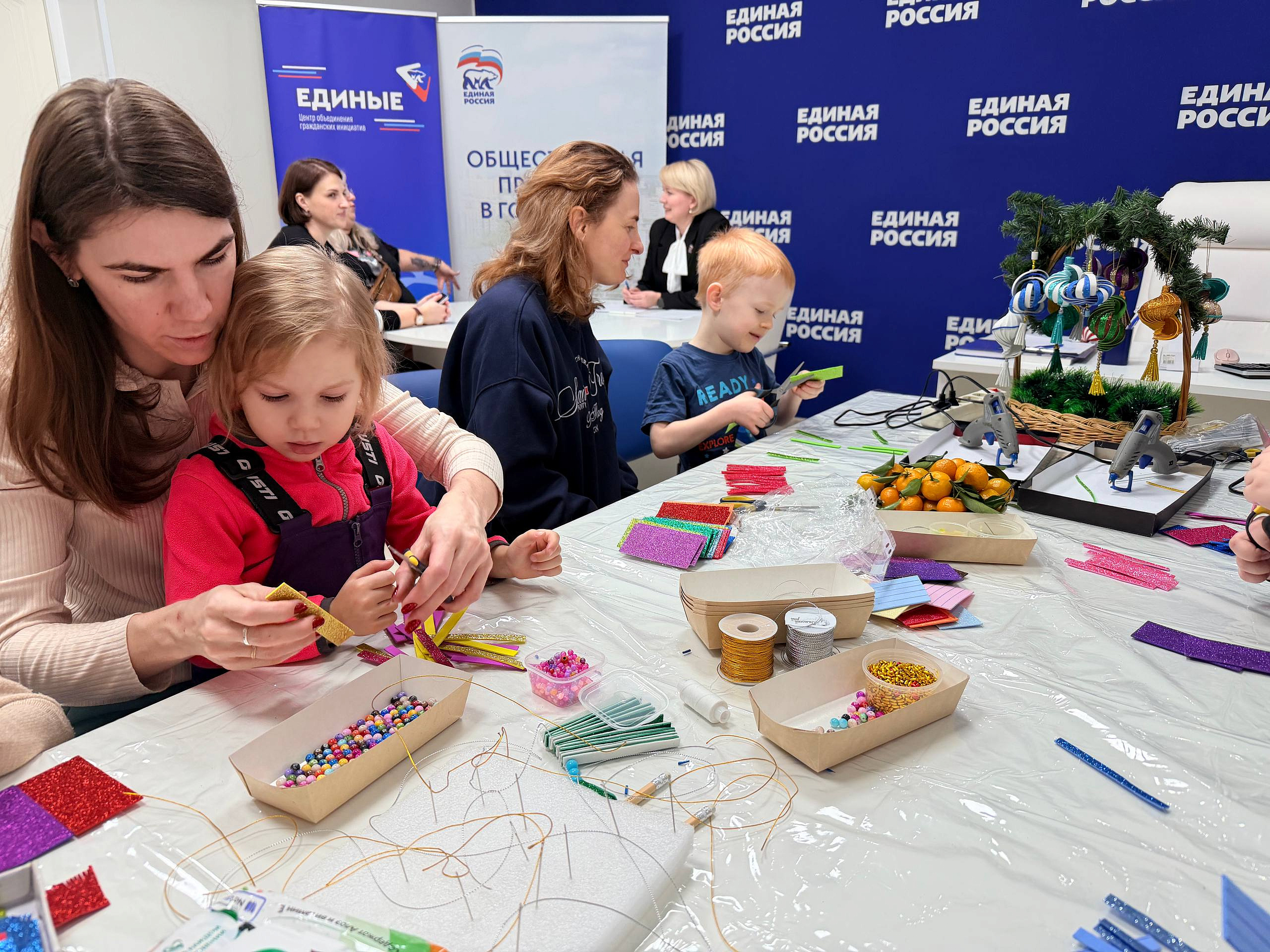 В Подольске стартовала «МастЕРская Деда Мороза»