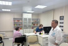 Жители  Александровки проверили свое здоровье на выездной диспансеризации
