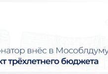 Губернатор внес в Мособлдуму проект трехлетнего бюджета